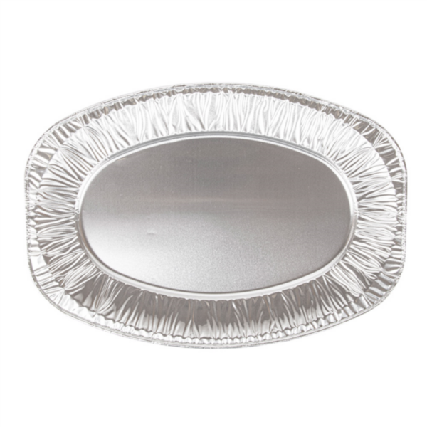 Plateau ovale Aluminium 351x243x21mm135.62 C/100 P/10 -unité-
