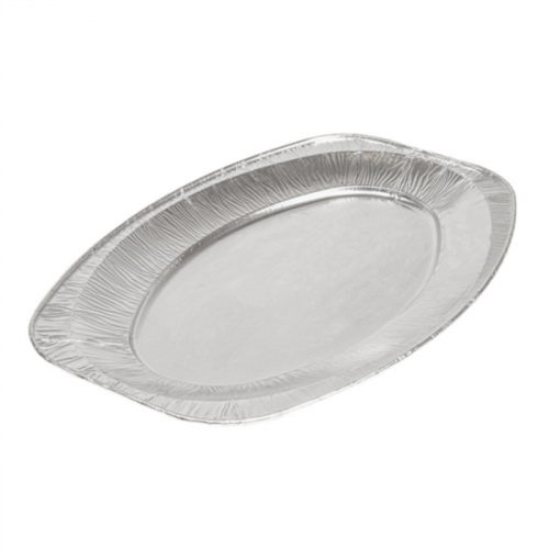 Plateau ovale Aluminium 430x286x25 mm 135.63 C/120 P/10 -unité-