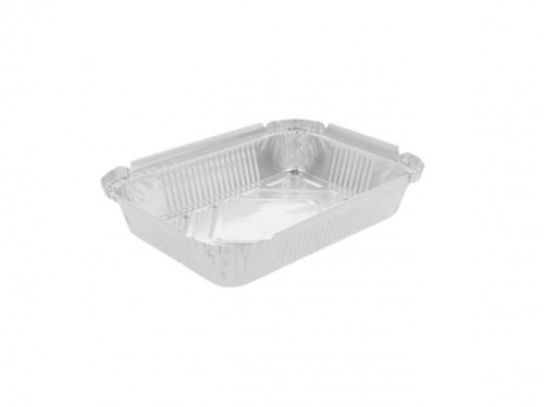 Barquette Alu 550ml 19.2x14x3cm 135.67 C/1400 P/100 -unité-