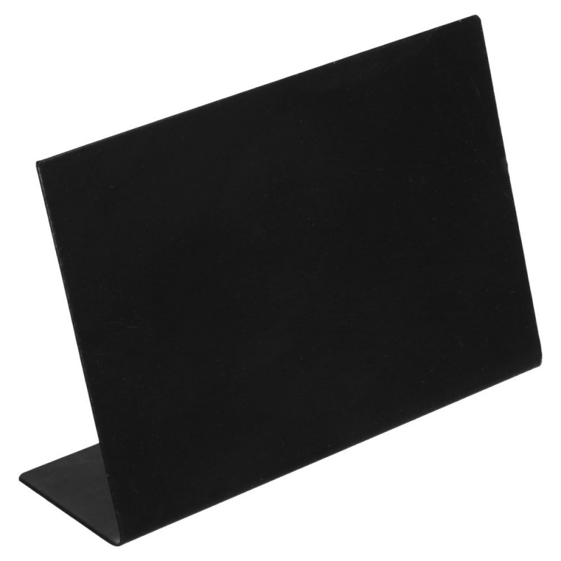 Ardoise de table 10,5x7,3cm Noire 210.19 P/6 -unité-