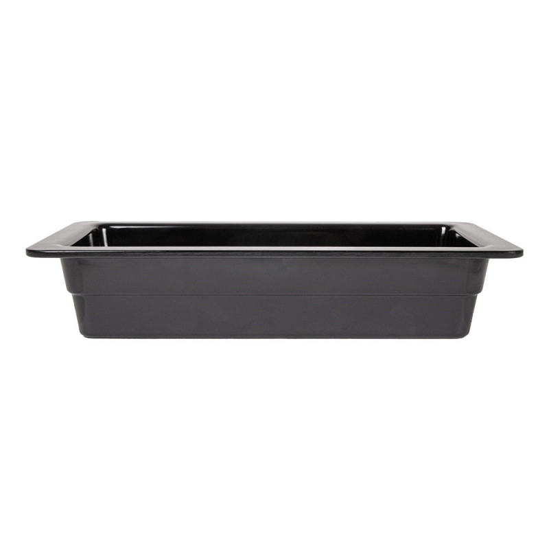 Bac Gastronorme Mélaminé Noir 325x176x65 mm 161.87 C/6 -unité-