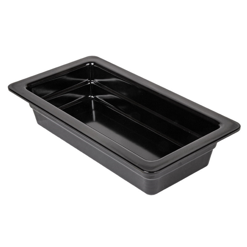 Bac Gastronorme Mélaminé Noir 325x176x65 mm 161.87 C/6 -unité-