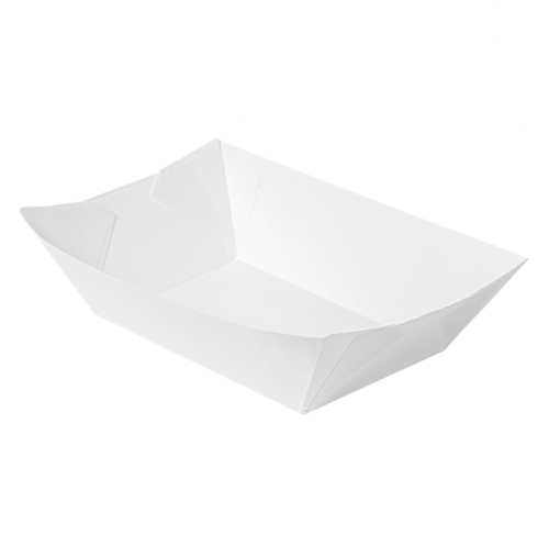 BARQUETTES 'THEPACK' 1440 G 230 G/M2 13,5x8,5x6,2 CM BLANC CARTON ONDULÉ NANO-MICRO Ref 234.96 C/600 -unité-