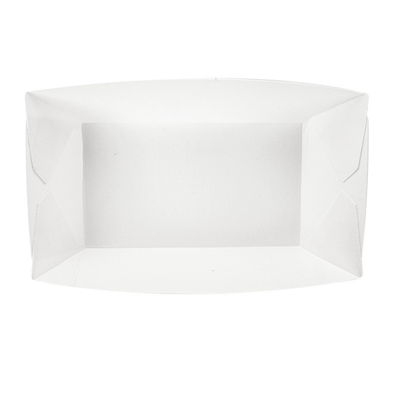 BARQUETTES 'THEPACK' 2400 G 230 G/M2 17x9,7x6,3 CM BLANC CARTON ONDULÉ NANO-MICRO Ref 234.98 C/600 -unité-