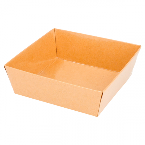 Barquette carton 105x105x35mm Ref 224.85 C/1000 P/50 -unité-