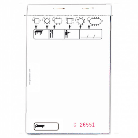 Bloc commande TRIPLI  50x3 10x15cm  177.91 P/10 blocs -unité le bloc-