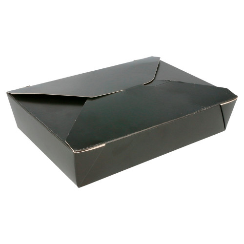 Boite Américaine étanche Noire 1500ml 19,7x14x5cm 131.58 C/200 P/50 -unité-