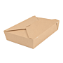 Boite Américaine Micro ondable The Pack 1470ml 196x140x45mm carton ondulé ref 234.60 C/300 -unité-