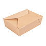 Boite Américaine Micro ondable The Pack 1980ml 196x140x62mm carton ondulé ref 234.63 C/200 -unité-