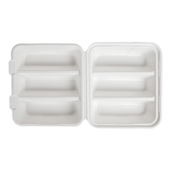 Boite fibre BURRITO Blanche 3 compartiments 365x210x47mm Ref 280.25 C/300 P/50 -unité-
