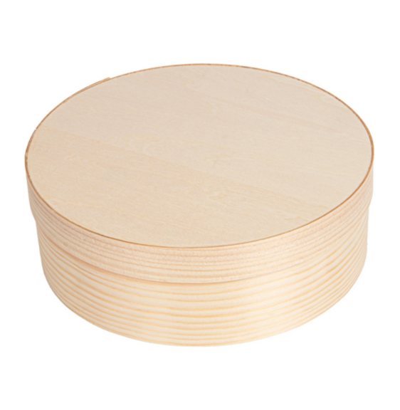 Boite Bambou+papier silicone Ø155mmx50mm 280.47 P/10 C/100