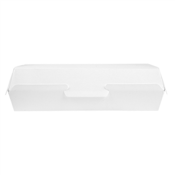 Boite panini Blanche 265x122x70mm Ref 234.29 C/300 -unité-