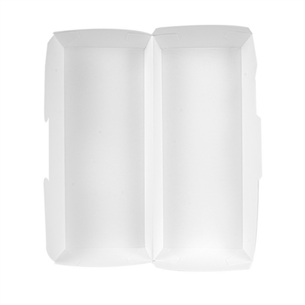 Boite panini Blanche 265x122x70mm Ref 234.29 C/300 -unité-