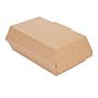 BOÎTES LUNCH BOX 'THEPACK' 220 G/M2 19,5x11,5x6,5 CM NATUREL CARTON ONDULÉ NANO-MICRO 235.03 C/300 -unité-