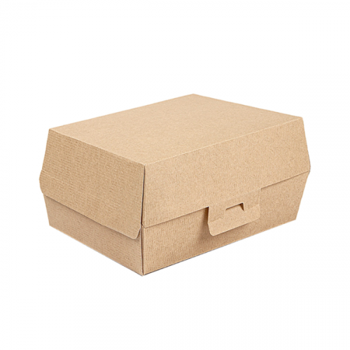 Boite NUGGETS Kraft 145x105x90mm Ref 271.19 C/500 P/50 -unité-