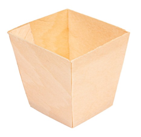 Pot bois de pin 45x45x45mm 250.34 C/2000 P/50 -unité-