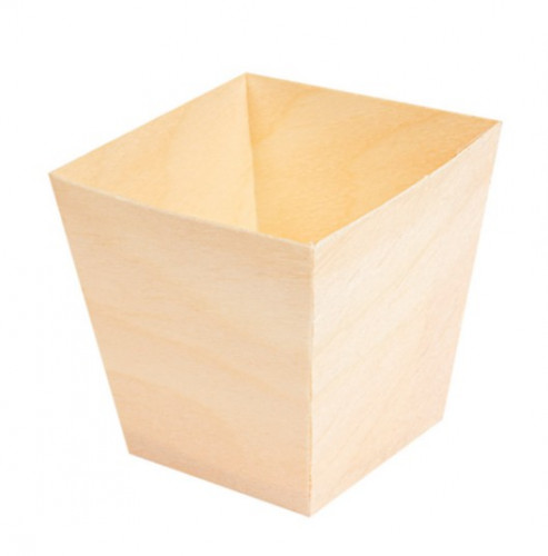 Pot bois de pin 55x55x55mm 250.35 C/2000 P/50 -unité-