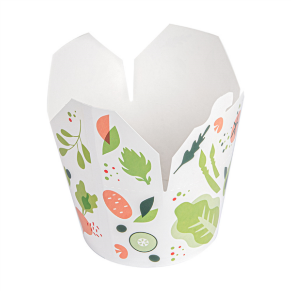 Conteneur POT A PATE Décoré 1000ml  256.87 C/300 P/50 -unité-
