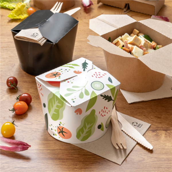 Conteneur POT A PATE Décoré 1000ml  256.87 C/300 P/50 -unité-