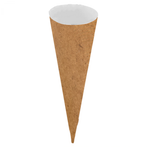 Cône à glace Naturel 153 x Ø 42 mm Ref 277.67 C/2000 -unité-