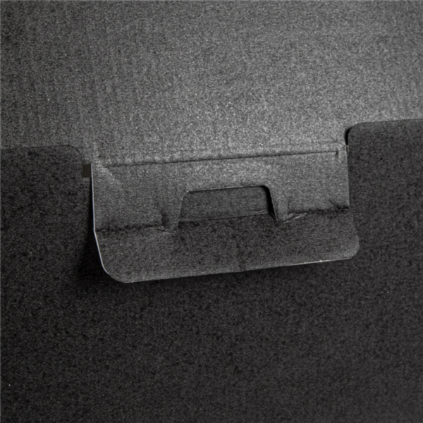 Boites burger Noire 144x140x115mm Ref 277.80 C/500 P/50 -unité-