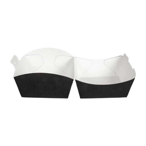 Boites burger Noire 144x140x115mm Ref 277.80 C/500 P/50 -unité-