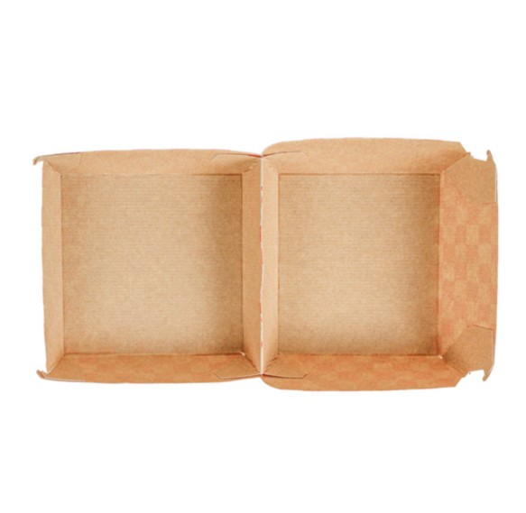 Boites burger Fitipaldi Rouge 125x120x58mm Ref 274.01 C/450 P/50 -unité-