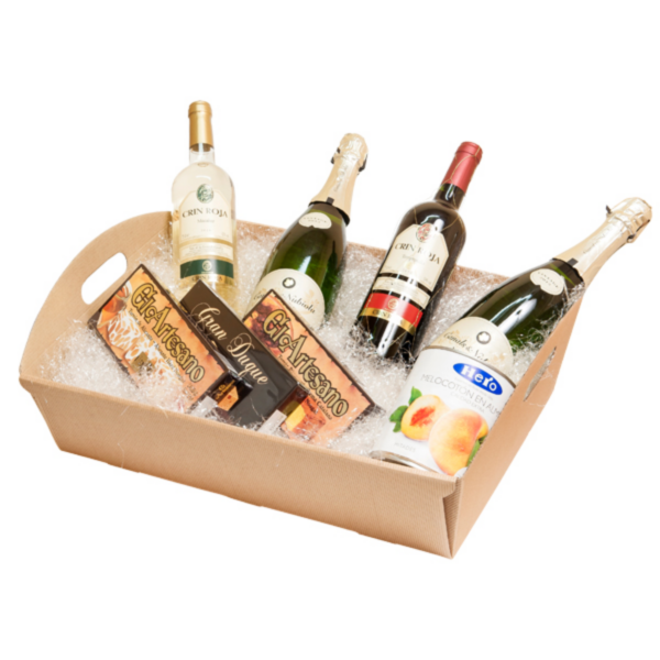 Corbeille carton 430x300x110mm Ref 152.44 C/30 -unité-