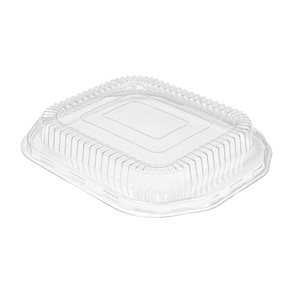 Couvercle transparent PET pour plat alu 497 ml 16,4x13,1x2,2 cm 267.88 P/50 C/600 -unité-