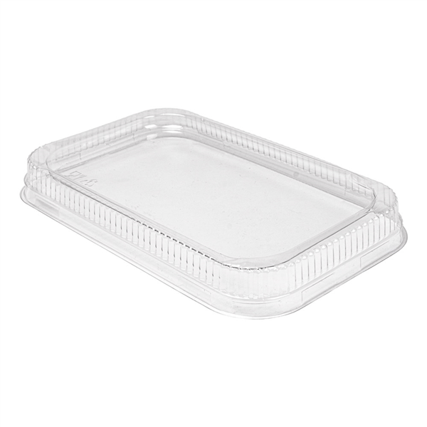 Couvercle transparent PET pour plat alu 1122 ml 23,9x15,1x2,5 cm 267.91 P/50 C/200 -unité-