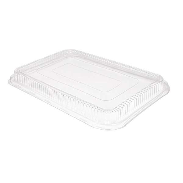 Couvercle transparent PET pour plat alu 2040 ml 30x20x2,5 cm 267.89 P/50 C/200 -unité-