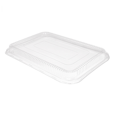 Couvercle transparent PET pour plat alu 2040 ml 30x20x2,5 cm 267.89 P/50 C/200 -unité-