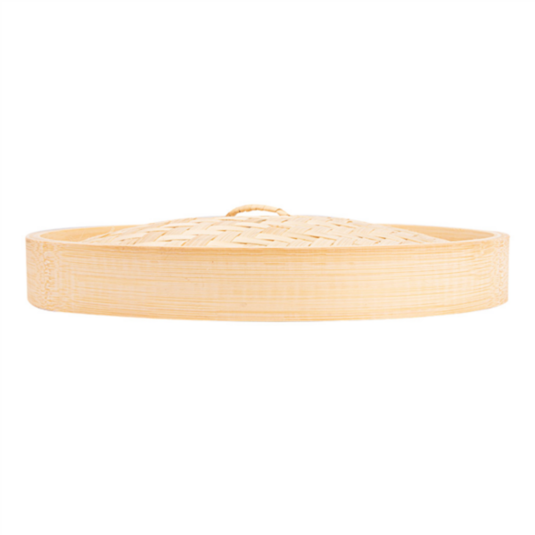 Couvercle bambou pour récipient vapeur diamètre 300mm Ref 183.08 C/16 P/4 -unité-