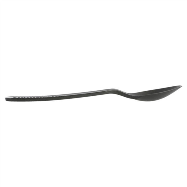 Cuillère noire CPLA compostable et biodégradable 16cm Ref 227.24 C/1000 P/50 -unité-
