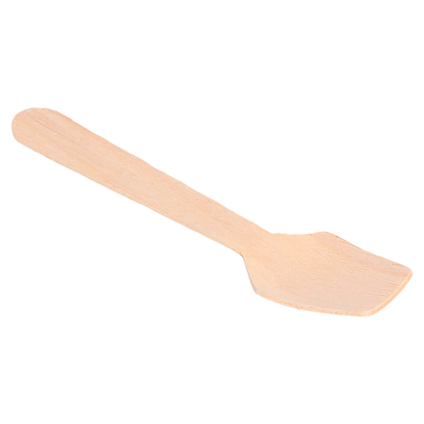 Cuillere à glaces en bois 9.5 cm 170.44 C/2000 P/100 -unité-