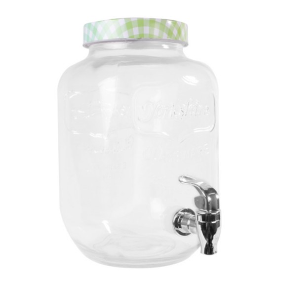 Distributeur de boissons en verre 4 litres Ref 215.56 - unité -