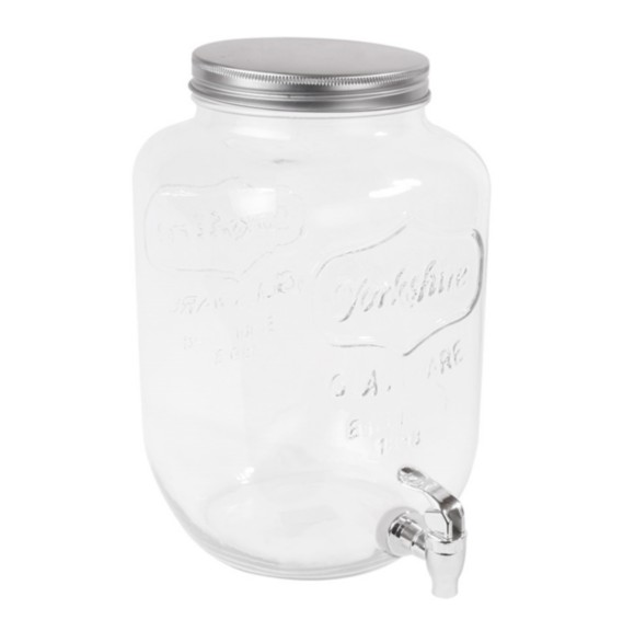 Distributeur de boissons en verre 8 litres Ref 215.57 - unité -