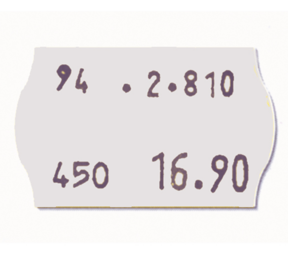 Etiquettes adhésives en rouleau 2,6x1,6cm Ref 184.52 C/ 20 rouleaux Rlx/ 1000 étiquettes - unité l'étiquette -