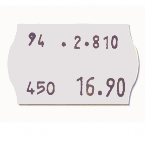 Etiquettes adhésives en rouleau 2,6x1,6cm Ref 184.52 C/ 20 rouleaux Rlx/ 1000 étiquettes - unité l'étiquette -