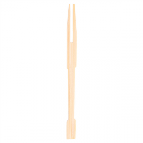 Mini fourchette bambou 9 cm 141.33 P/100 C/2000 -unité-