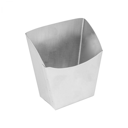 Boite pour friture Inox argent 120x66x142mm Ref 250.24 C/12 -unité-
