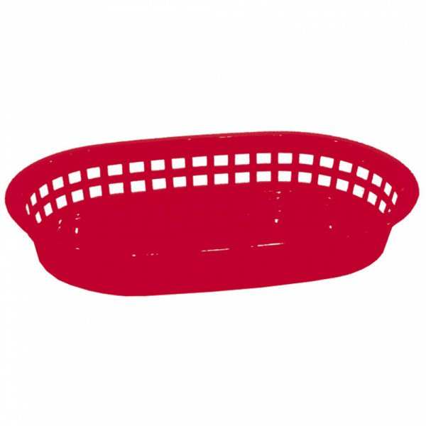 Corbeilles allongées Rouges 280x175x40mm 208.58 P/12 -unité-