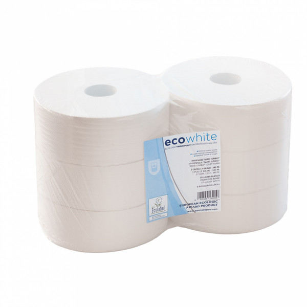 Papier toilette MAXI JUMBO P/6 le rouleau 162.52