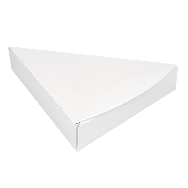 Pelle pizza fermée triangulaire 180x230x30mm Blanche Ref 234.75 C/500 P/100 -unité-