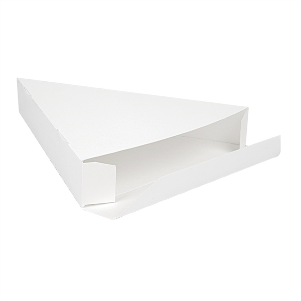 Pelle pizza fermée triangulaire 180x230x30mm Blanche Ref 234.75 C/500 P/100 -unité-