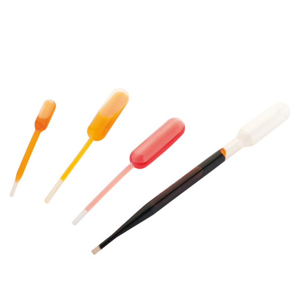 PIPETTES 4 ML 9 CM TRANSPARENTES 1000 Ref 180.63 -unité-