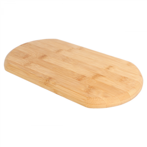 Planche de présentation arrondie bambou 300x170x15mm Ref 199.54 C/30 P/1 -pièce-