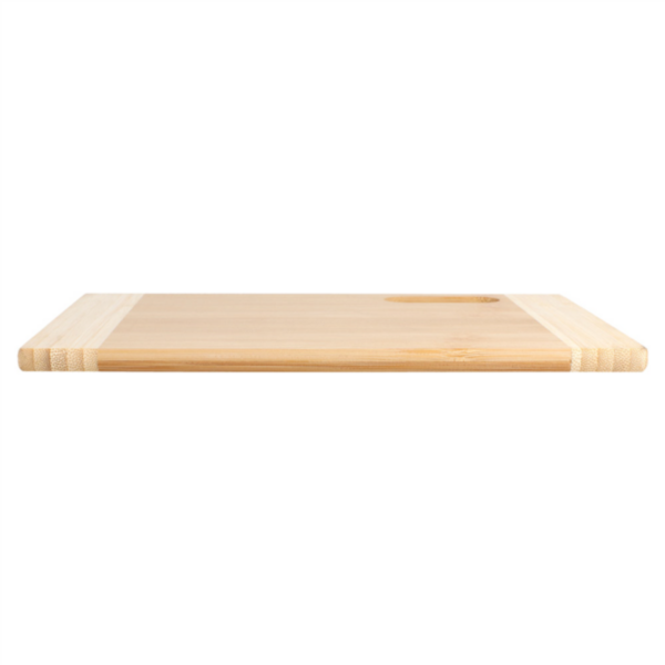 Planche de présentation avec poignée bambou 220x160x9mm Ref 199.56 C/40 P/1 -pièce-
