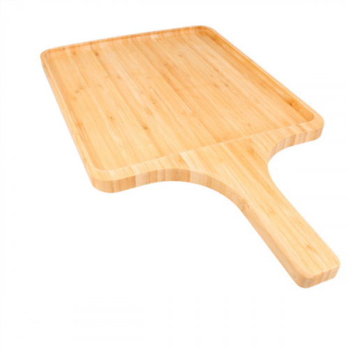 Planche de présentation avec poignée longue bambou 420x240x17mm Ref 223.67 C/20 P/1 -pièce-