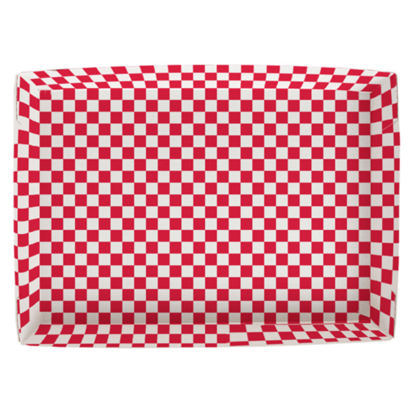 Plateau carton Fitipaldi Rouge 255x180x37mm Ref 279.90 C/130 P/65 -unité-